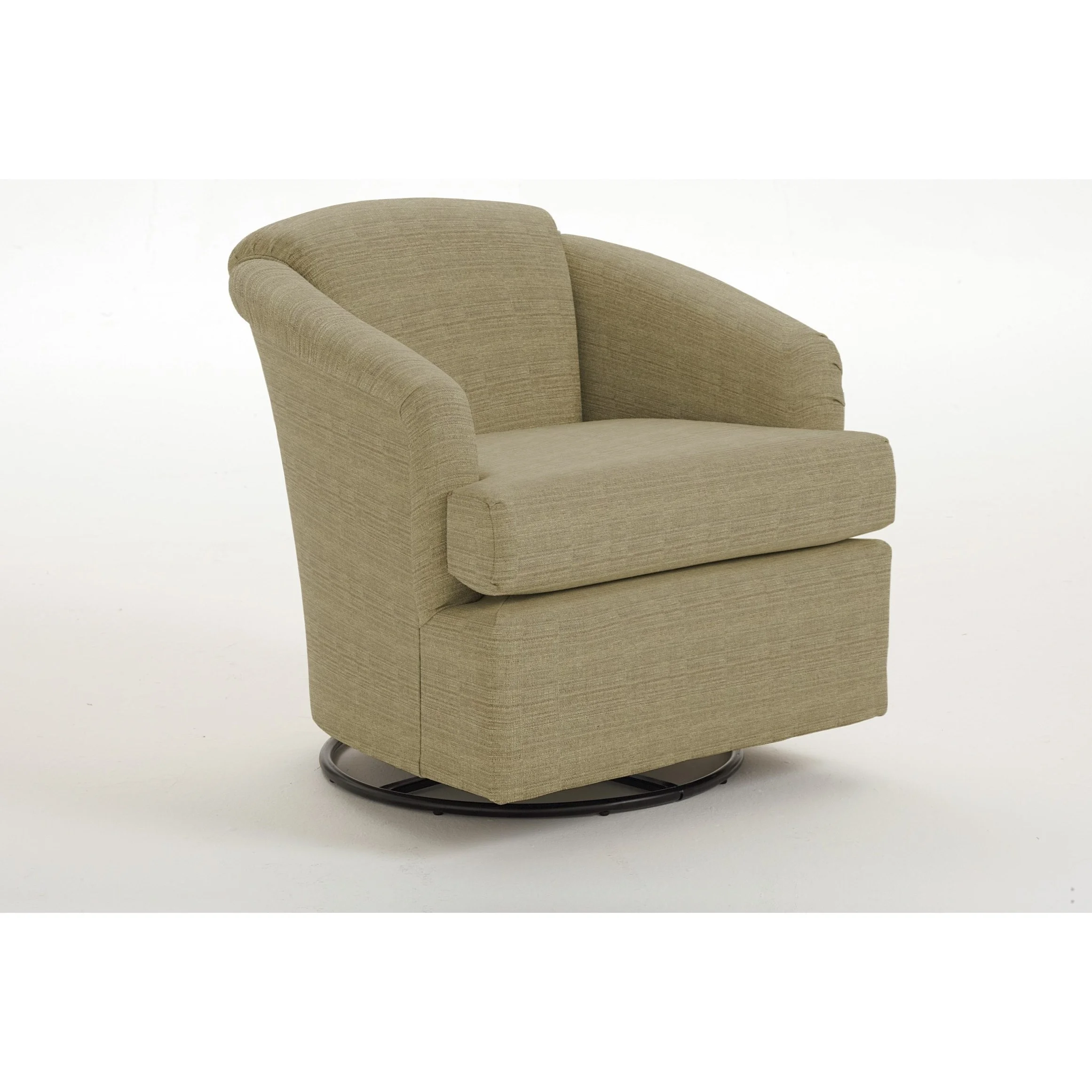 Best Home Furnishings Swivel Barrel Chairs 25671 Cass Swivel Barrel